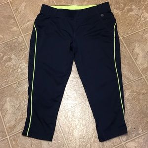 Tangerine Athletic Capris